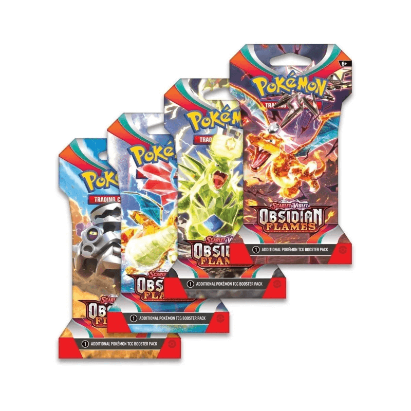 POKEMON - Flammes Obsidiennes Sleeved Booster 5,90 CHF